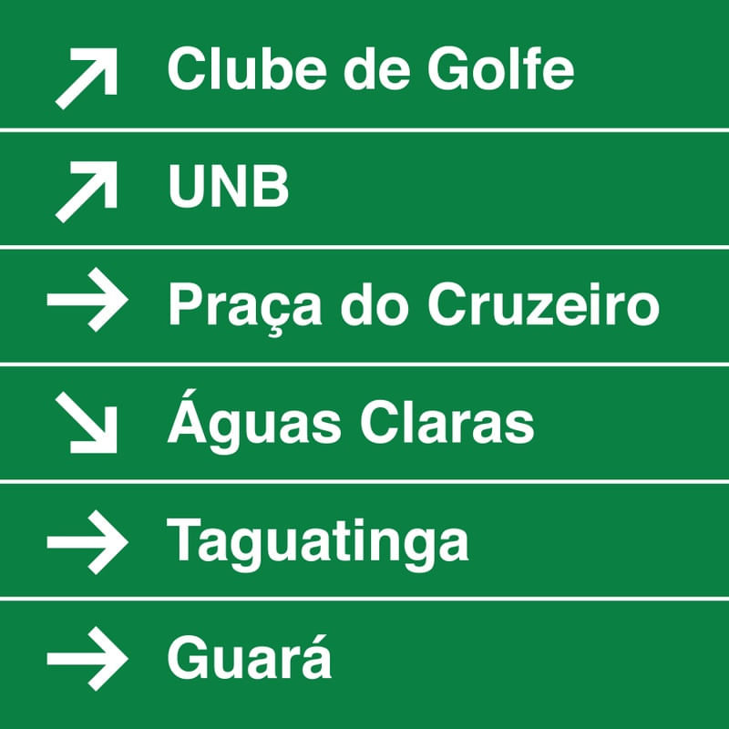 PLACAS DE BRASILIA XXI