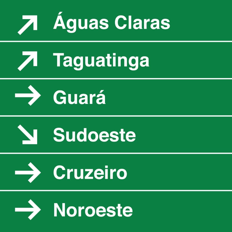 PLACAS DE BRASILIA XXIV