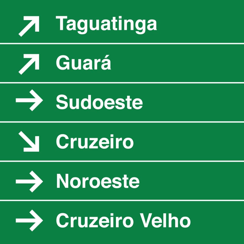 PLACAS DE BRASILIA XXX