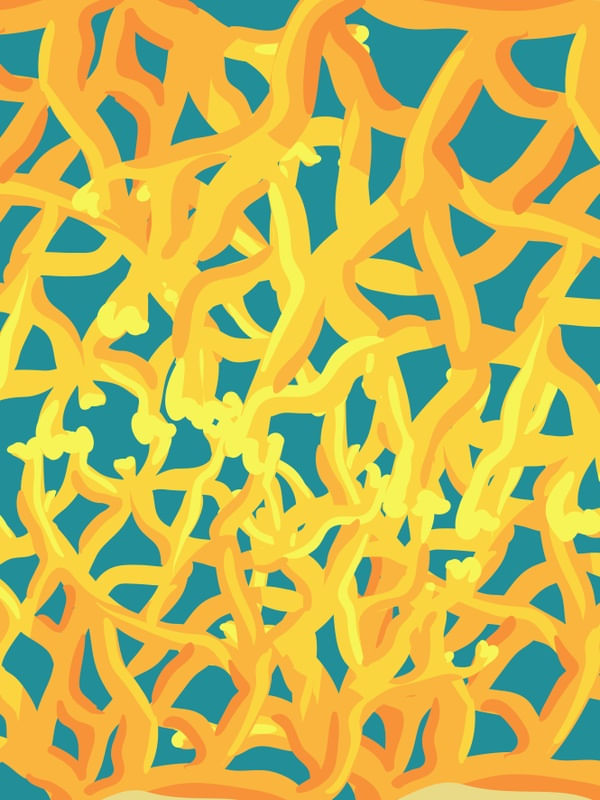 FUNDO DO MAR DOURADO