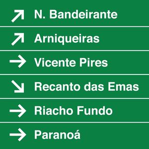 PLACAS DE BRASILIA XXXVIII