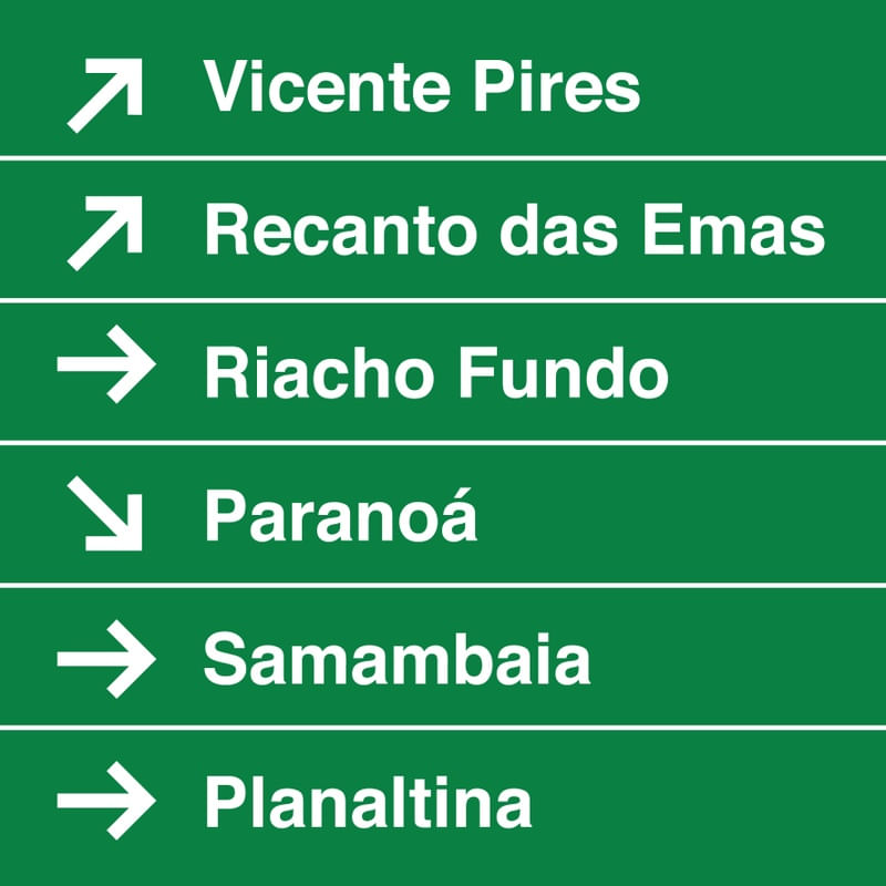 PLACAS DE BRASILIA XXXX