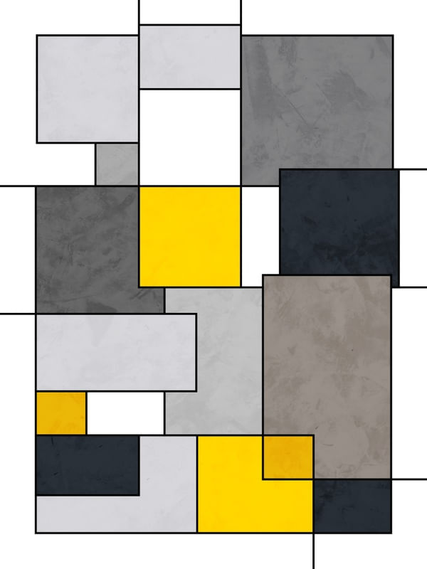 ABSTRATO GEOMETRICO - 166A