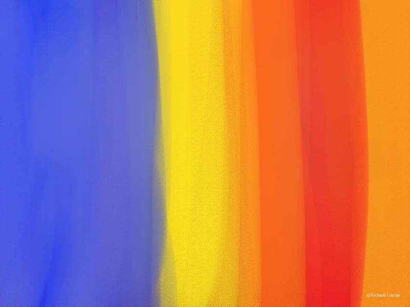 ABSTRACT COLOR OF THE SUNSET