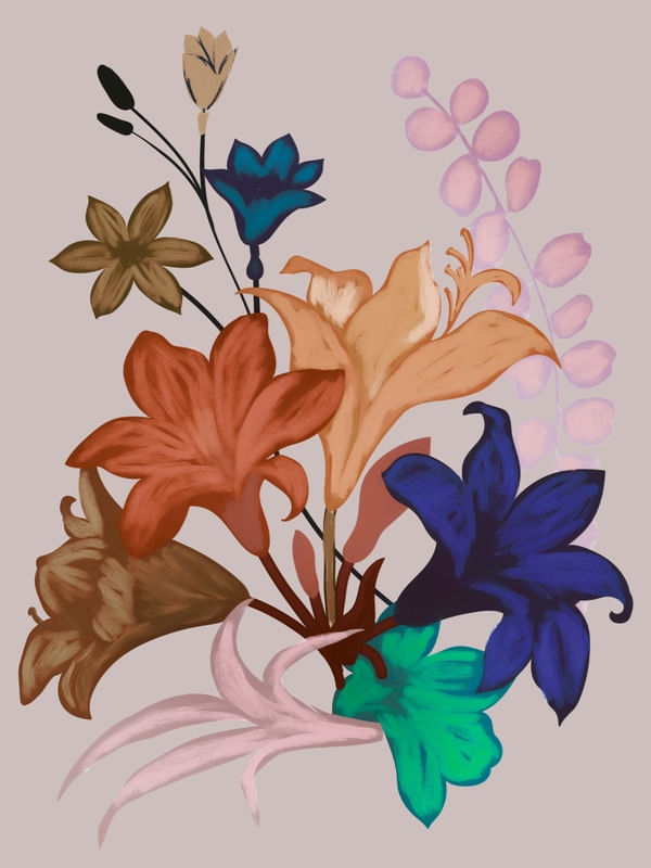 COLORFUL FLOWERS 1