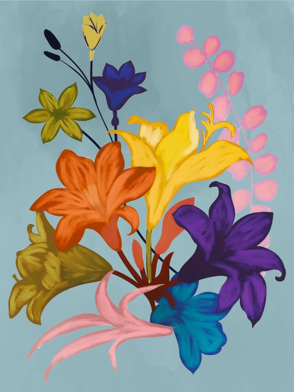 COLORFUL FLOWERS 2