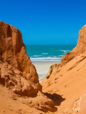 FALÉSIAS EM CANOA QUEBRADA E MAR