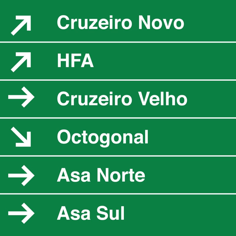 PLACAS DE BRASILIA