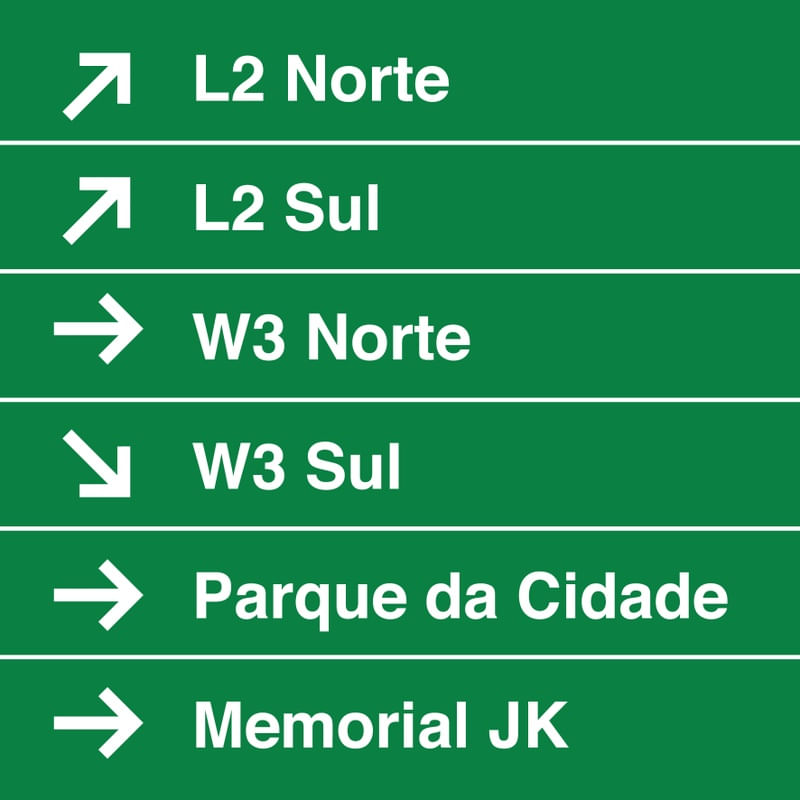 PLACAS DE BRASILIA VI