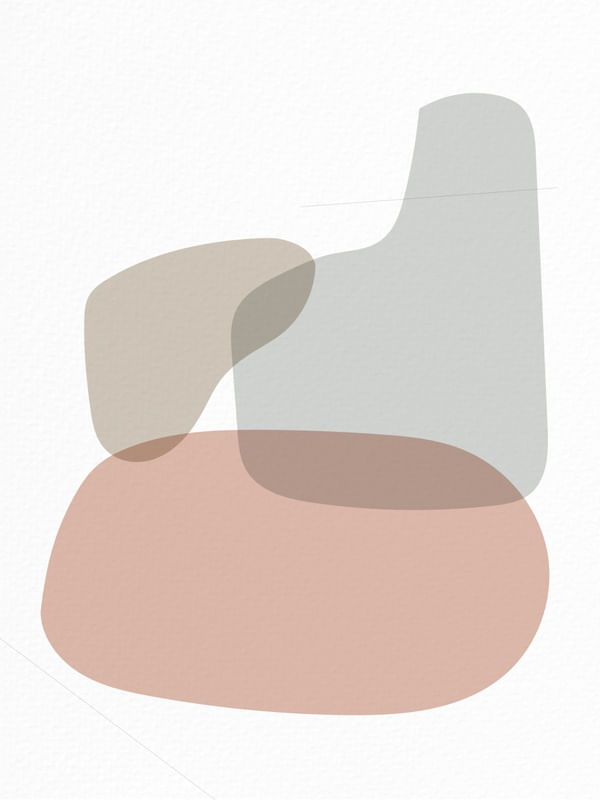 PINCEL ABSTRATO MINIMALISTA RETRATO I
