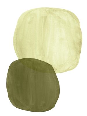 GREEN BALANCING STONES