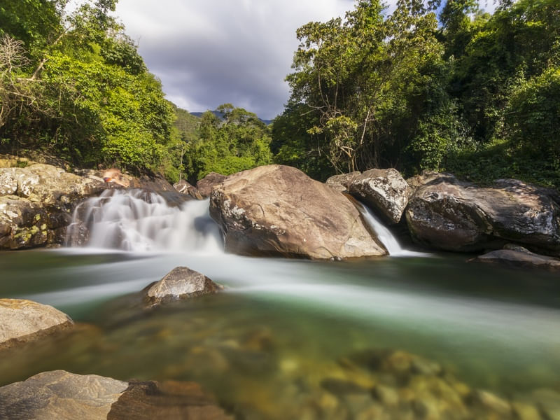 CORES DA CACHOEIRA DO SEGREDO - CAPARAÓ CAPIXABA