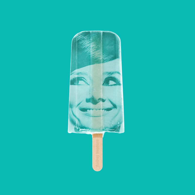 POPSICLE SERIES - AUDREY HEPBURN