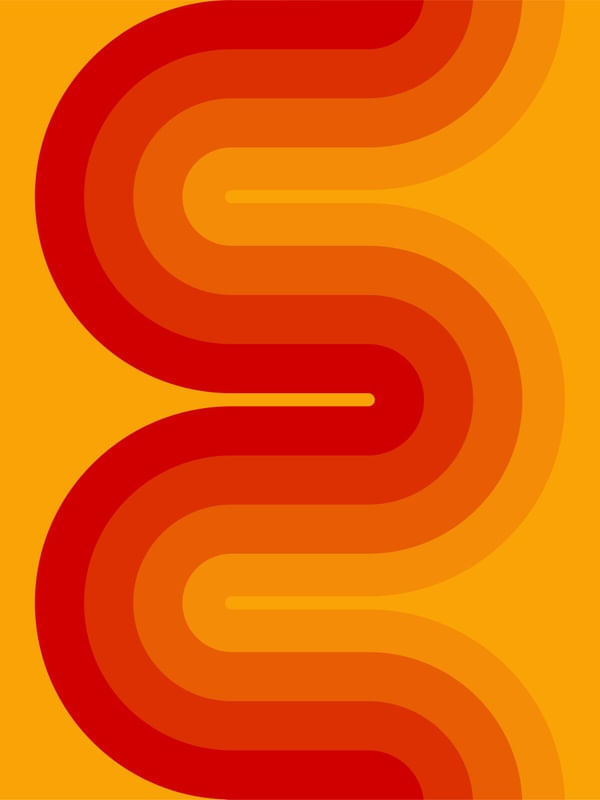 COLORED WAVE - ORANGE WAVE