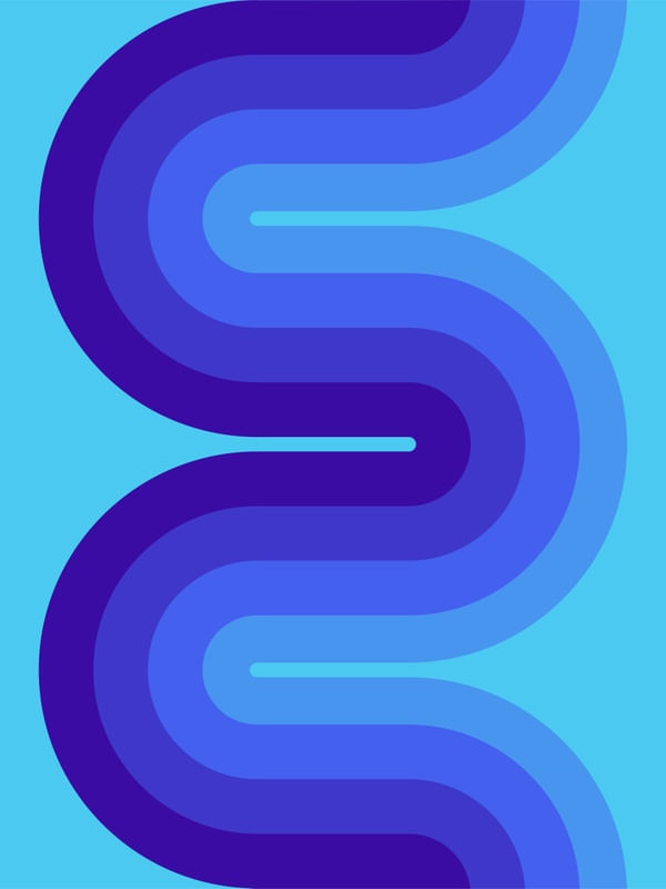 COLORED WAVE - BLUE WAVE