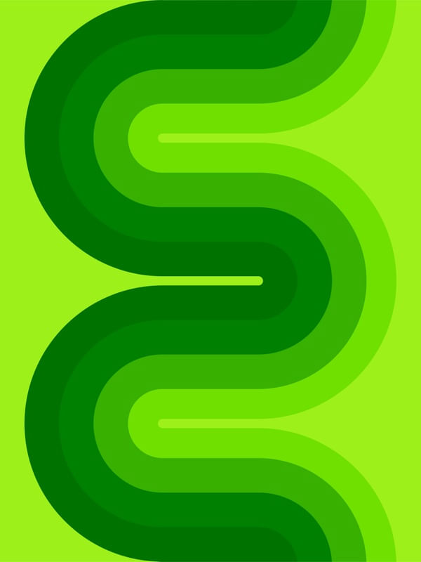 COLORED WAVE - GREEN WAVE