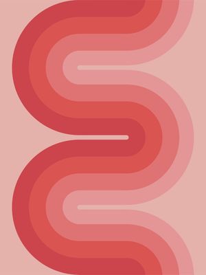COLORED WAVE - RED WAVE