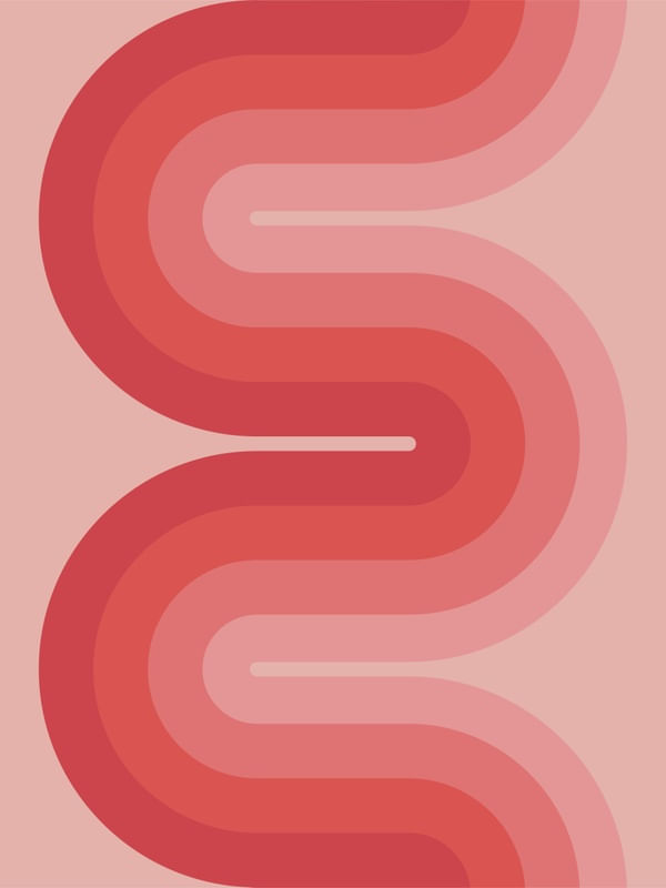 COLORED WAVE - RED WAVE