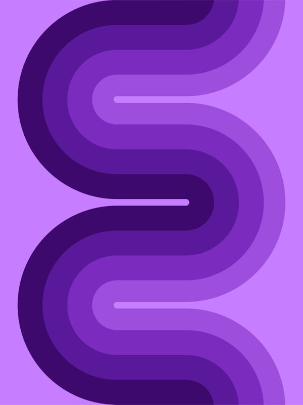 COLORED WAVE - PURPLE WAVE