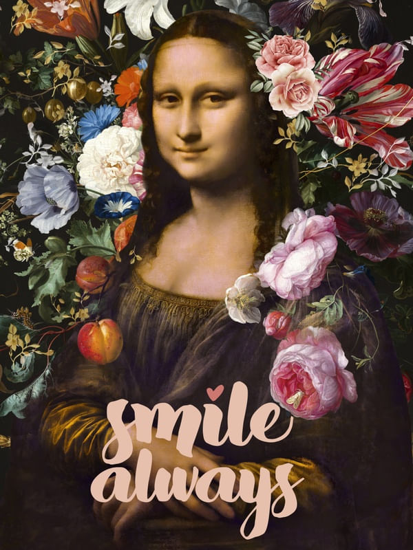 SMILE ALWAYS, MONA LISA