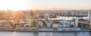 PANORÂMICO AÉREO MOSTRANDO O MARCO ZERO