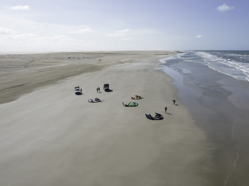 PRATICANTES DE KITESURF