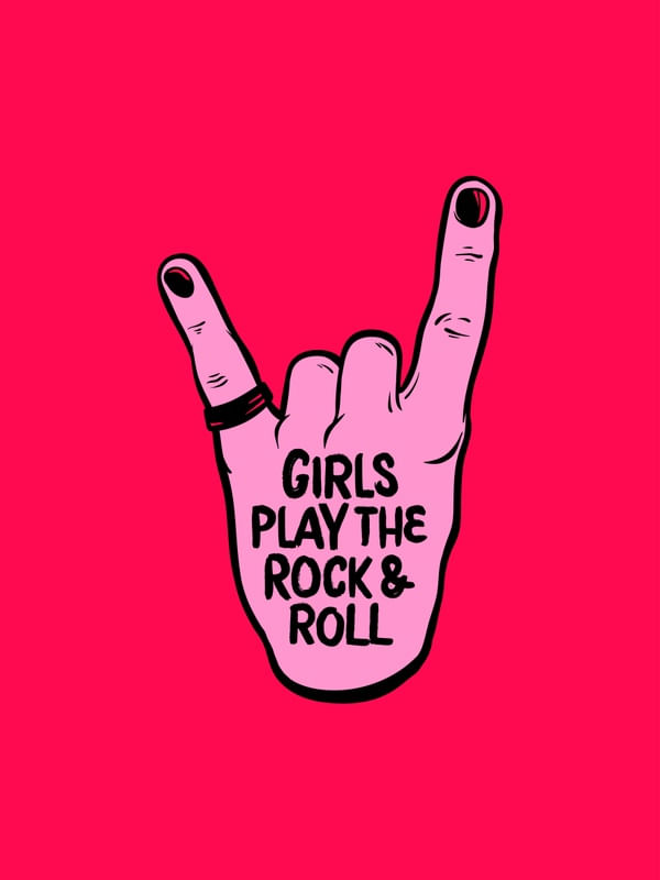 GIRLS PLAY THE ROCK AND ROLL 01