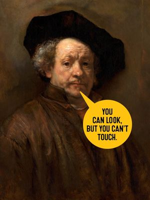 MUSEUM RULES - REMBRANDT