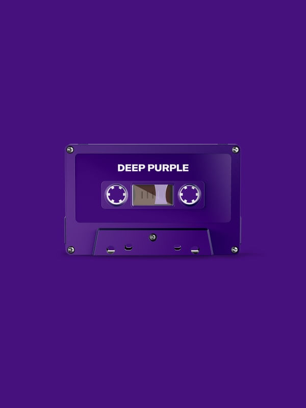 ROCK BANDS COLOURS - K7 DEEP PURPLE