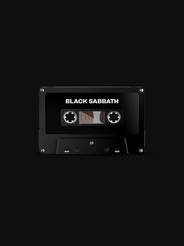 ROCK BANDS COLOURS - K7 BLACK SABBATH