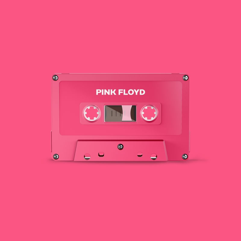 ROCK BANDS COLOURS - K7 PINK FLOYD 02