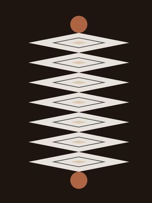 ABSTRATO GEOMETRICO - 190B