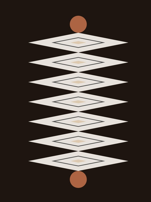 ABSTRATO GEOMETRICO - 190B