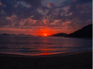 AMANHEC ER NA PRAIA VERMELHA