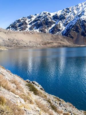 LAGO EMBALSE EL YESO NOS ANDES 2
