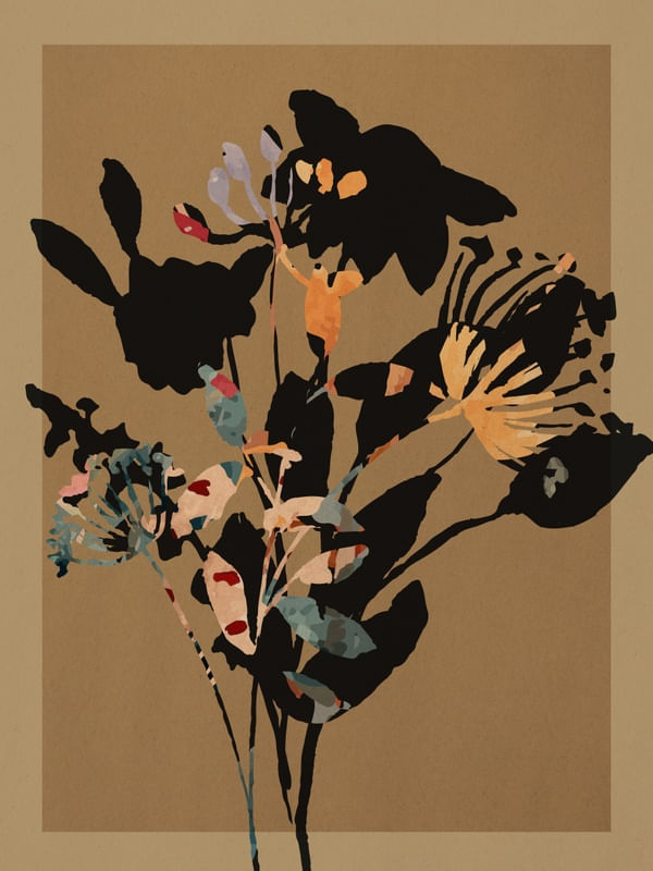 ABSTRACT FLORAL ART 4