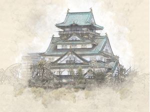 SKETCH CASTELO DE OSAKA