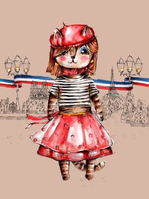 GATINHA EM PARIS