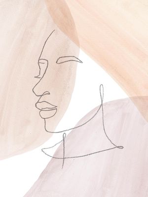 ABSTRACT FEMALE SILHOUETTE
