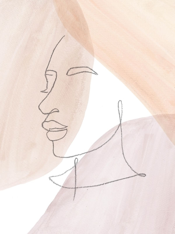 ABSTRACT FEMALE SILHOUETTE
