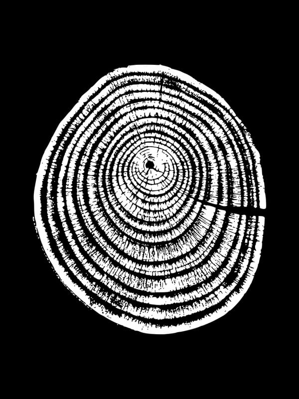 WOODCUT BLACK XIII
