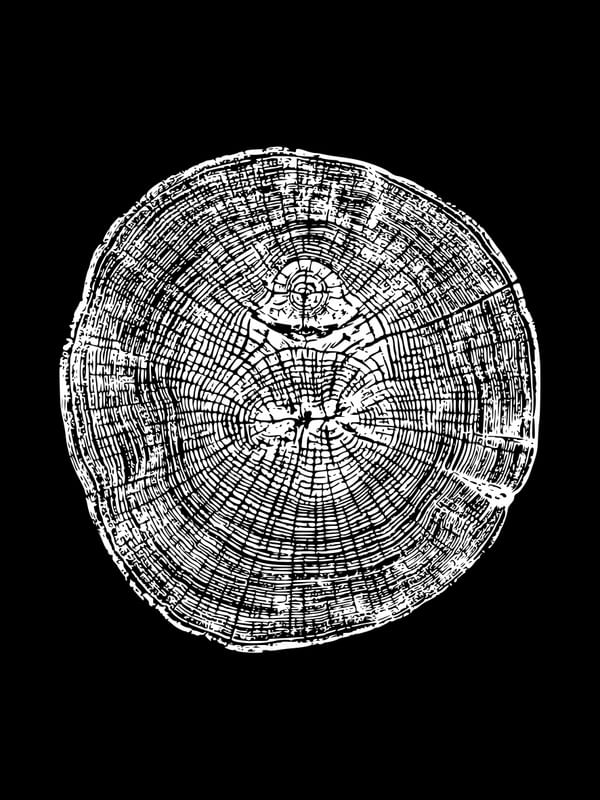 WOODCUT BLACK XIV
