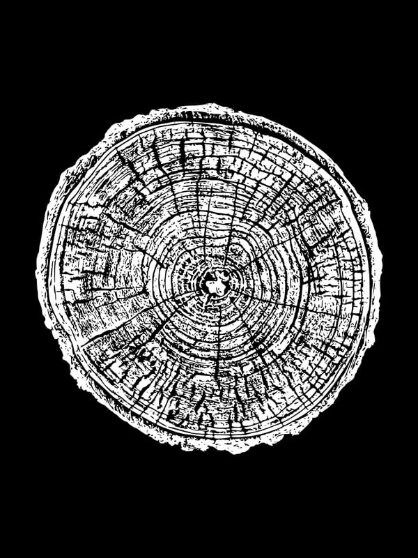 WOODCUT BLACK XV