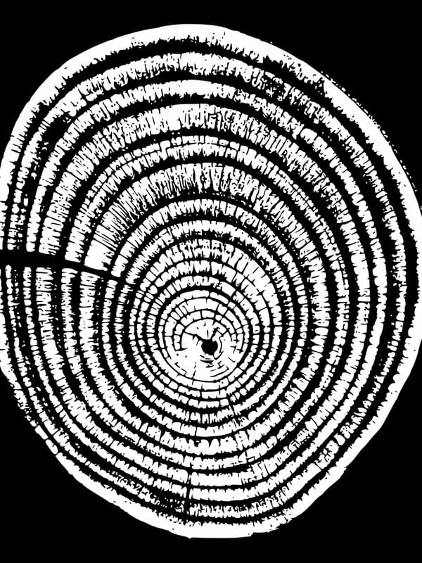 WOODCUT BLACK XIX