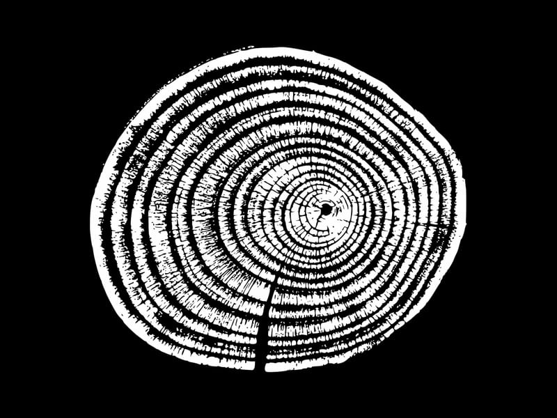 WOODCUT BLACK XXVI
