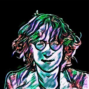 JOHN LENNON NEON
