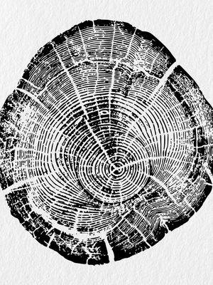 WOODCUT BLACK XXXVI