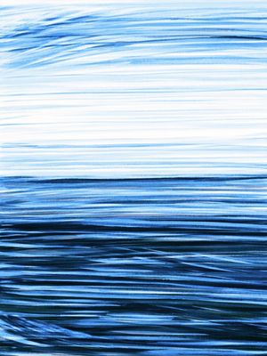 ENDLESS SEA 9, MINIMALISTA ABSTRATO OCEANO ONDAS ILUSTRAÇÃO