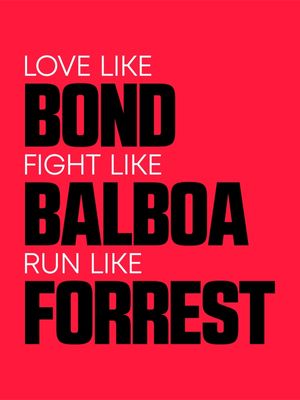 LOVE FIGHT RUN - RED