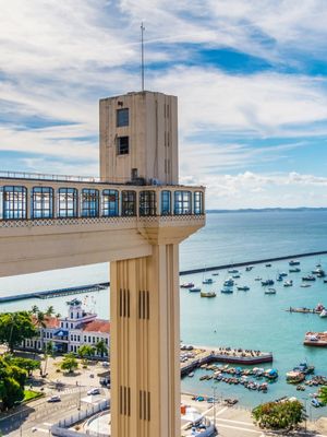 VISTA PARA O ELEVADOR LACERDA